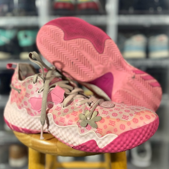Adidas James Harden Vol. 6 Pink Flowers - Picture 4 of 5